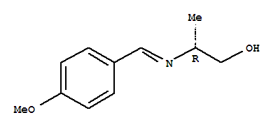 697763-78-3  1-Propanol,2-[[(4-methoxyphenyl)methylene]amino]-, (2R)-
