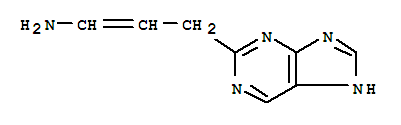 697807-17-3  1-Propen-1-amine,3-(9H-purin-2-yl)-