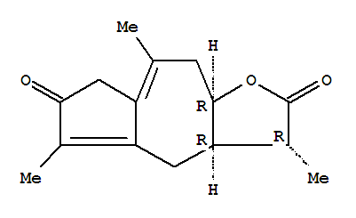 6990-12-1  Azuleno[6,5-b]furan-2,6(3H,4H)-dione,3a,7,9,9a-tetrahydro-3,5,8-trimethyl-, (3R,3aR,9aR)-