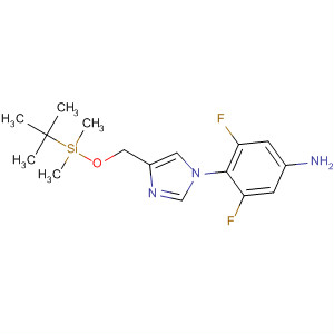 797783-79-0  Benzenamine,4-[4-[[[(1,1-dimethylethyl)dimethylsilyl]oxy]methyl]-1H-imidazol-1-yl]-3,5-difluoro-