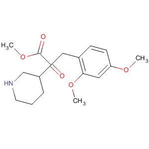 798543-73-4  3-Piperidineacetic acid, 1-[(2,4-dimethoxyphenyl)methyl]-2-oxo-, methylester