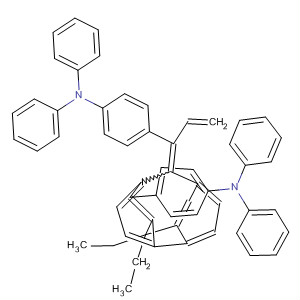 798544-05-5  Benzenamine,4,4'-[(9,9-diethyl-9H-fluorene-2,7-diyl)di-2,1-ethenediyl]bis[N,N-diphenyl-