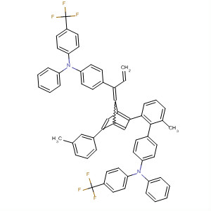798558-37-9  Benzenamine,4,4'-[(3,3''-dimethyl[1,1':4',1''-terphenyl]-2',5'-diyl)di-2,1-ethenediyl]bis[N-phenyl-N-[4-(trifluoromethyl)phenyl]-
