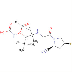 798572-68-6  Carbamic acid,[2-[[2-[(2S,4S)-2-cyano-4-fluoro-1-pyrrolidinyl]-2-oxoethyl]amino]-2-methylpropyl]-, 1,1-dimethylethyl ester