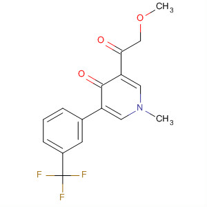 79877-59-1  4(1H)-Pyridinone,3-(methoxyacetyl)-1-methyl-5-[3-(trifluoromethyl)phenyl]-