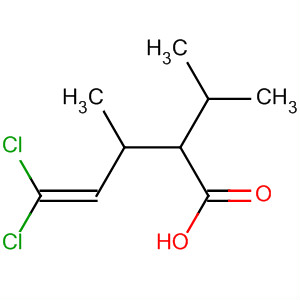 79994-88-0  4-Pentenoic acid, 5,5-dichloro-3-methyl-2-(1-methylethyl)-