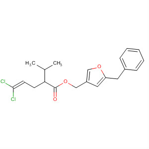 79994-94-8  4-Pentenoic acid, 5,5-dichloro-2-(1-methylethyl)-,[5-(phenylmethyl)-3-furanyl]methyl ester