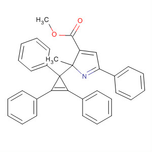 79998-97-3  2H-Pyrrole-3-carboxylic acid,2-methyl-5-phenyl-2-(1,2,3-triphenyl-2-cyclopropen-1-yl)-, methyl ester