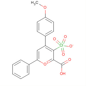 77952-93-3  Pyrylium, 2-carboxy-4-(4-methoxyphenyl)-6-phenyl-, perchlorate 77952-93-3  Pyrylium, 2-carboxy-4-(4-methoxyphenyl)-6-phenyl-, perchlorate