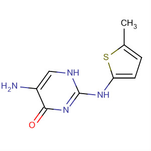 77961-42-3  4(1H)-Pyrimidinone, 5-amino-2-[(5-methyl-2-thienyl)amino]-