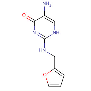 77961-45-6  4(1H)-Pyrimidinone, 5-amino-2-[(2-furanylmethyl)amino]-