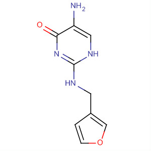 77961-46-7  4(1H)-Pyrimidinone, 5-amino-2-[(3-furanylmethyl)amino]-