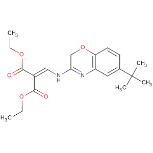 78025-29-3  Propanedioic acid,[[[6-(1,1-dimethylethyl)-2H-1,4-benzoxazin-3-yl]amino]methylene]-,diethyl ester