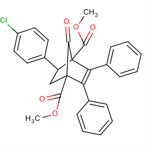 78048-37-0  Bicyclo[2.2.1]hept-2-ene-1,4-dicarboxylic acid,5-(4-chlorophenyl)-7-oxo-2,3-diphenyl-, dimethyl ester, exo-