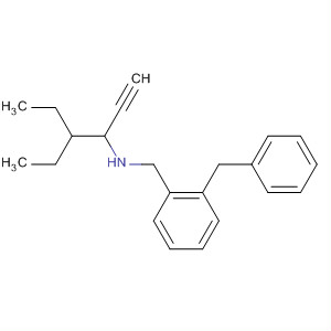 780782-35-6  Benzenemethanamine, N-(2-ethyl-1-ethynylbutyl)-N-(phenylmethyl)-