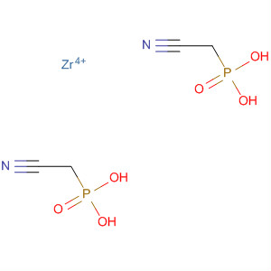 78112-18-2  Phosphonic acid, (cyanomethyl)-, zirconium(4+) salt (2:1) 78112-18-2  Phosphonic acid, (cyanomethyl)-, zirconium(4+) salt (2:1)