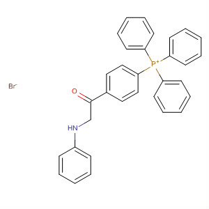 78114-27-9  Phosphonium, triphenyl[4-[(phenylamino)acetyl]phenyl]-, bromide