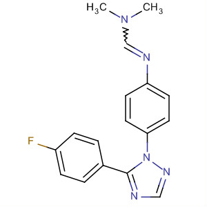 78132-13-5  Methanimidamide,N'-[4-[5-(4-fluorophenyl)-1H-1,2,4-triazol-1-yl]phenyl]-N,N-dimethyl-