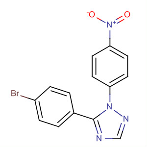 78132-14-6  1H-1,2,4-Triazole, 5-(4-bromophenyl)-1-(4-nitrophenyl)-