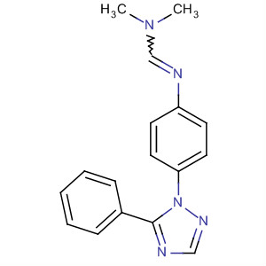 78132-18-0  Methanimidamide,N,N-dimethyl-N'-[4-(5-phenyl-1H-1,2,4-triazol-1-yl)phenyl]-