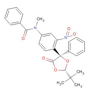 781647-82-3  Benzamide,N-[4-[(2S,4R)-2-(1,1-dimethylethyl)-5-oxo-4-phenyl-1,3-dioxolan-4-yl]-3-nitrophenyl]-N-methyl-