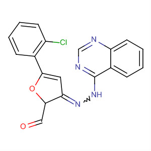 781656-44-8  2-Furancarboxaldehyde, 5-(2-chlorophenyl)-, 4-quinazolinylhydrazone
