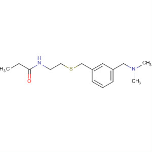 78188-58-6  Propanamide,N-[2-[[[3-[(dimethylamino)methyl]phenyl]methyl]thio]ethyl]-