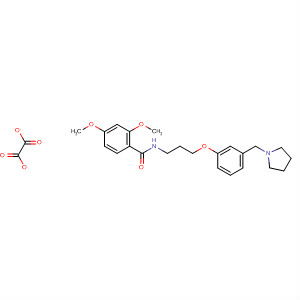 78189-70-5  Benzamide,2,4-dimethoxy-N-[3-[3-(1-pyrrolidinylmethyl)phenoxy]propyl]-,ethanedioate (1:1)