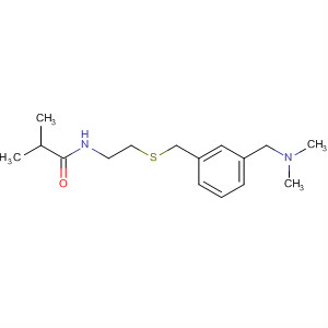78189-77-2  Propanamide,N-[2-[[[3-[(dimethylamino)methyl]phenyl]methyl]thio]ethyl]-2-methyl-