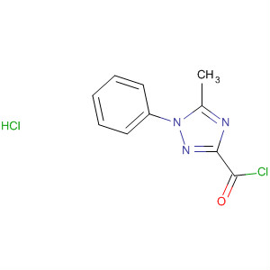 78190-27-9  1H-1,2,4-Triazole-3-carbonyl chloride, 5-methyl-1-phenyl-,monohydrochloride