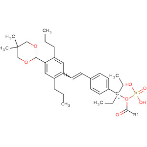 782236-50-4  Phosphonic acid,[[4-[2-[4-(5,5-dimethyl-1,3-dioxan-2-yl)-2,5-dipropylphenyl]ethenyl]phenyl]methyl]-, diethyl ester