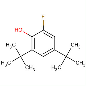 78231-86-4  Phenol, 2,4-bis(1,1-dimethylethyl)-6-fluoro- 78231-86-4  Phenol, 2,4-bis(1,1-dimethylethyl)-6-fluoro-