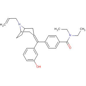 782451-09-6  Benzamide,N,N-diethyl-4-[(3-hydroxyphenyl)[8-(2-propenyl)-8-azabicyclo[3.2.1]oct-3-ylidene]methyl]-
