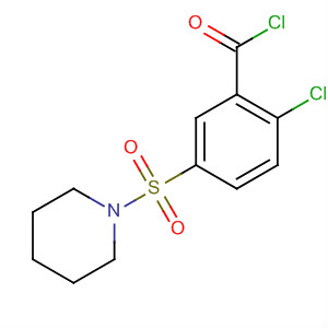 782470-21-7  Benzoyl chloride, 2-chloro-5-(1-piperidinylsulfonyl)-