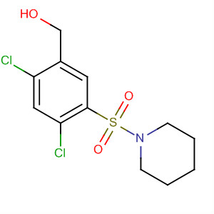 782470-37-5  Piperidine, 1-[[2,4-dichloro-5-(hydroxymethyl)phenyl]sulfonyl]-