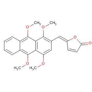 782480-23-3  2(5H)-Furanone, 5-[(1,4,9,10-tetramethoxy-2-anthracenyl)methylene]-,(5E)-