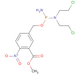 782496-90-6  Benzoic acid,5-[[[amino[bis(2-chloroethyl)amino]phosphinyl]oxy]methyl]-2-nitro-,methyl ester
