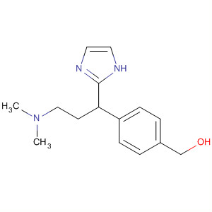 78262-31-4  Benzenemethanol, 4-[3-(dimethylamino)-1-(1H-imidazol-2-yl)propyl]-