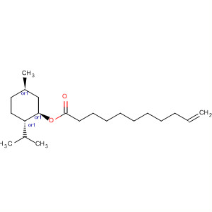 78267-01-3  10-Undecenoic acid, (1R,2S,5R)-5-methyl-2-(1-methylethyl)cyclohexylester, rel-