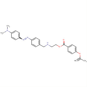783353-01-5  Benzoic acid, 4-(2-propynyloxy)-,2-[[4-[[4-(dimethylamino)phenyl]azo]phenyl]methylamino]ethyl ester