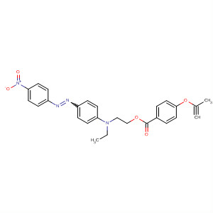783353-02-6  Benzoic acid, 4-(2-propynyloxy)-,2-[ethyl[4-[(4-nitrophenyl)azo]phenyl]amino]ethyl ester