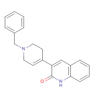 783368-14-9  2(1H)-Quinolinone, 3-[1,2,3,6-tetrahydro-1-(phenylmethyl)-4-pyridinyl]-