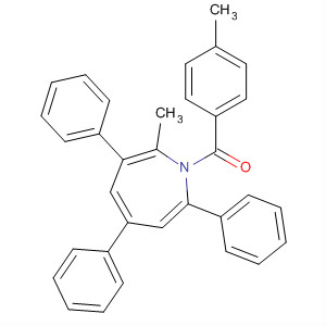 78354-95-7  1H-Azepine, 2-methyl-1-(4-methylbenzoyl)-3,5,7-triphenyl-