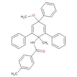 78355-08-5  Benzamide,N-(4-methoxy-1-methyl-2,4,6-triphenyl-2,5-cyclohexadien-1-yl)-4-methyl-