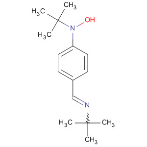 78375-96-9  Benzenamine,N-(1,1-dimethylethyl)-4-[[(1,1-dimethylethyl)imino]methyl]-N-hydroxy-