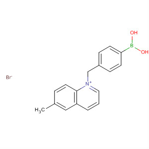 784146-25-4  Quinolinium, 1-[(4-boronophenyl)methyl]-6-methyl-, bromide