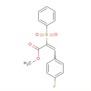 784178-31-0  2-Propenoic acid, 3-(4-fluorophenyl)-2-(phenylsulfonyl)-, methyl ester