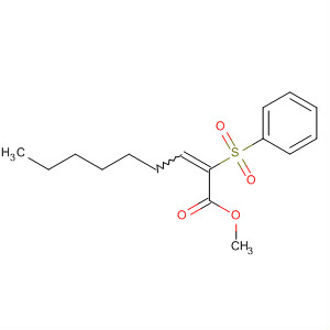 784178-33-2  2-Nonenoic acid, 2-(phenylsulfonyl)-, methyl ester