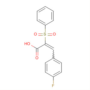 784178-35-4  2-Propenoic acid, 3-(4-fluorophenyl)-2-(phenylsulfonyl)-