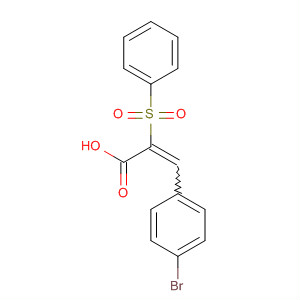 784178-37-6  2-Propenoic acid, 3-(4-bromophenyl)-2-(phenylsulfonyl)-
